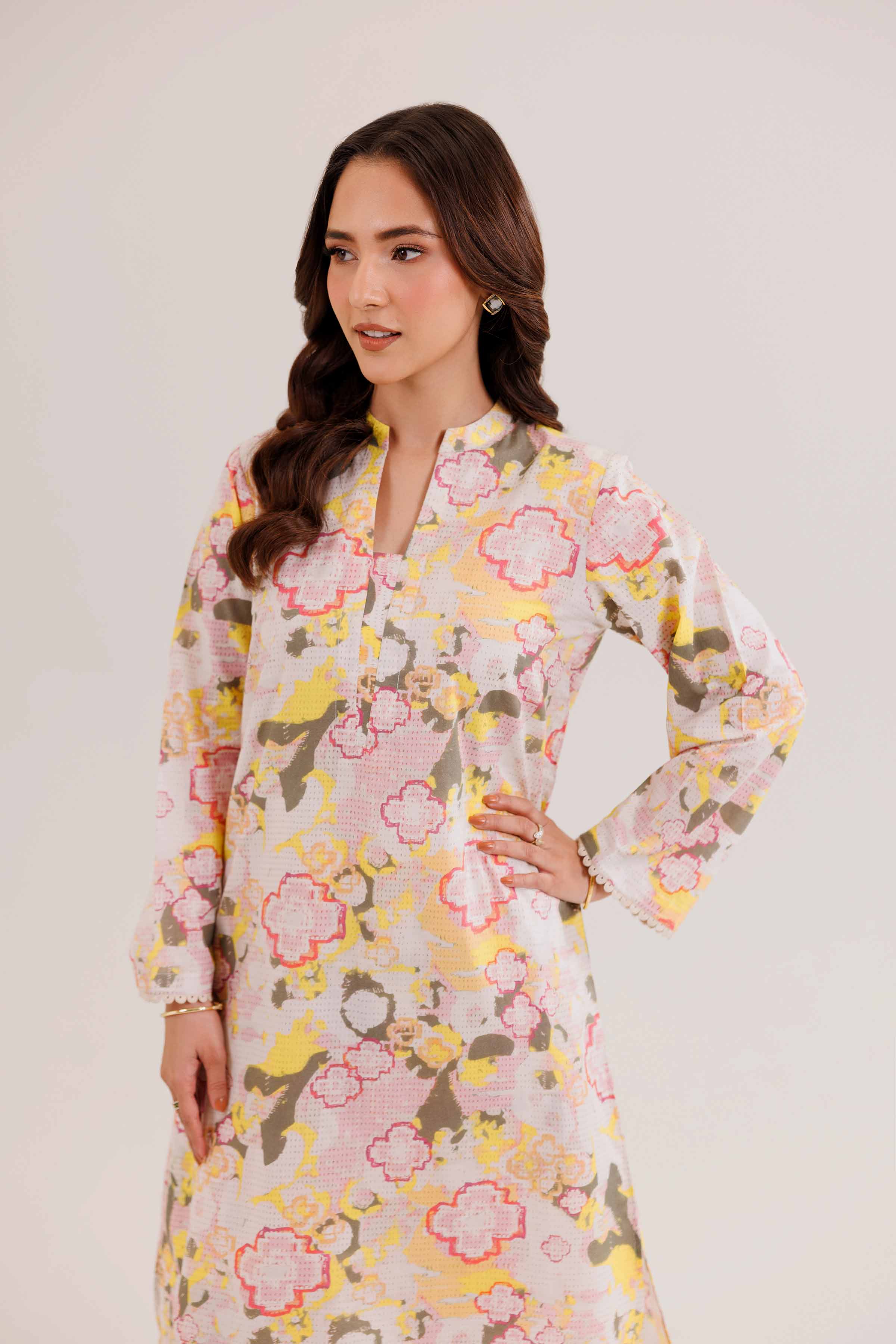 2 Piece - Printed Suit - PE25-334
