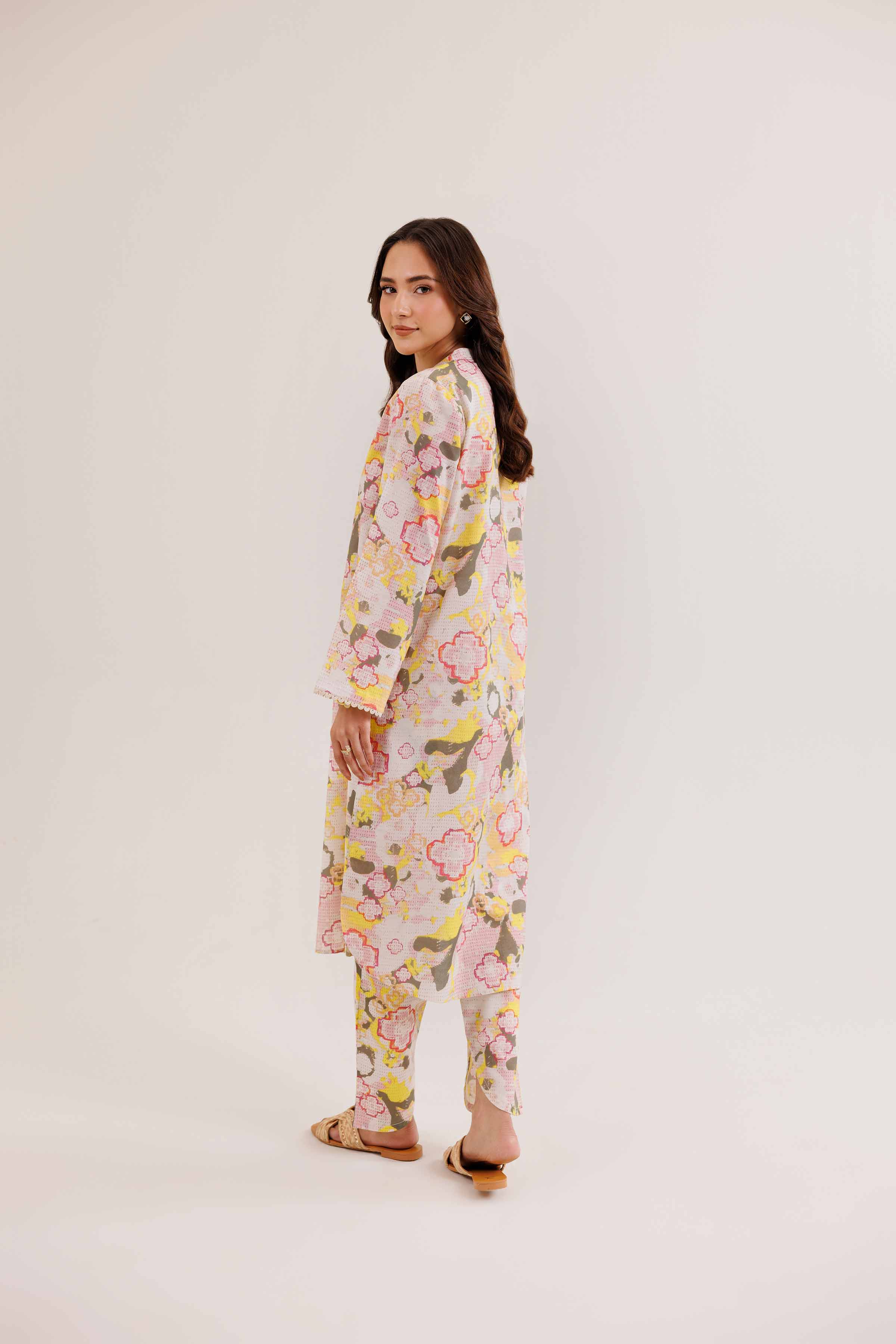 2 Piece - Printed Suit - PE25-334