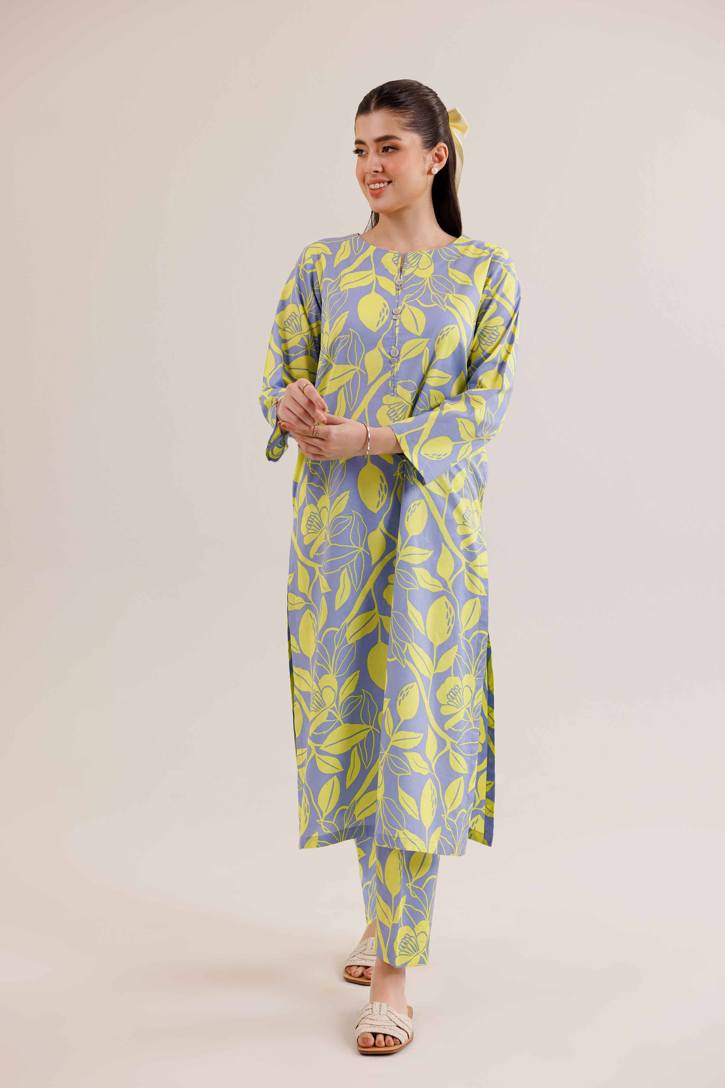 2 Piece - Printed Suit - PE25-335