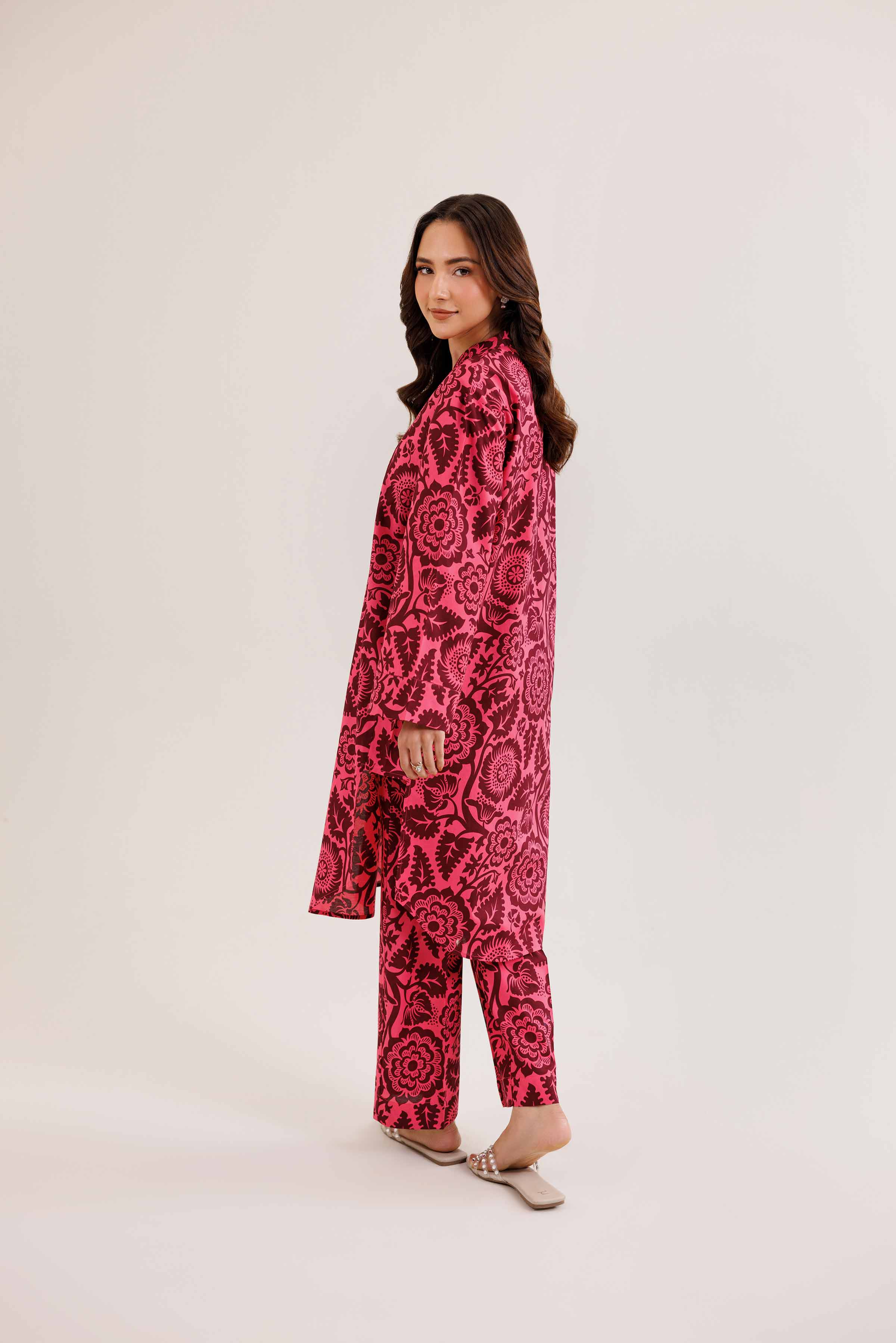 2 Piece - Printed Suit - PE25-346