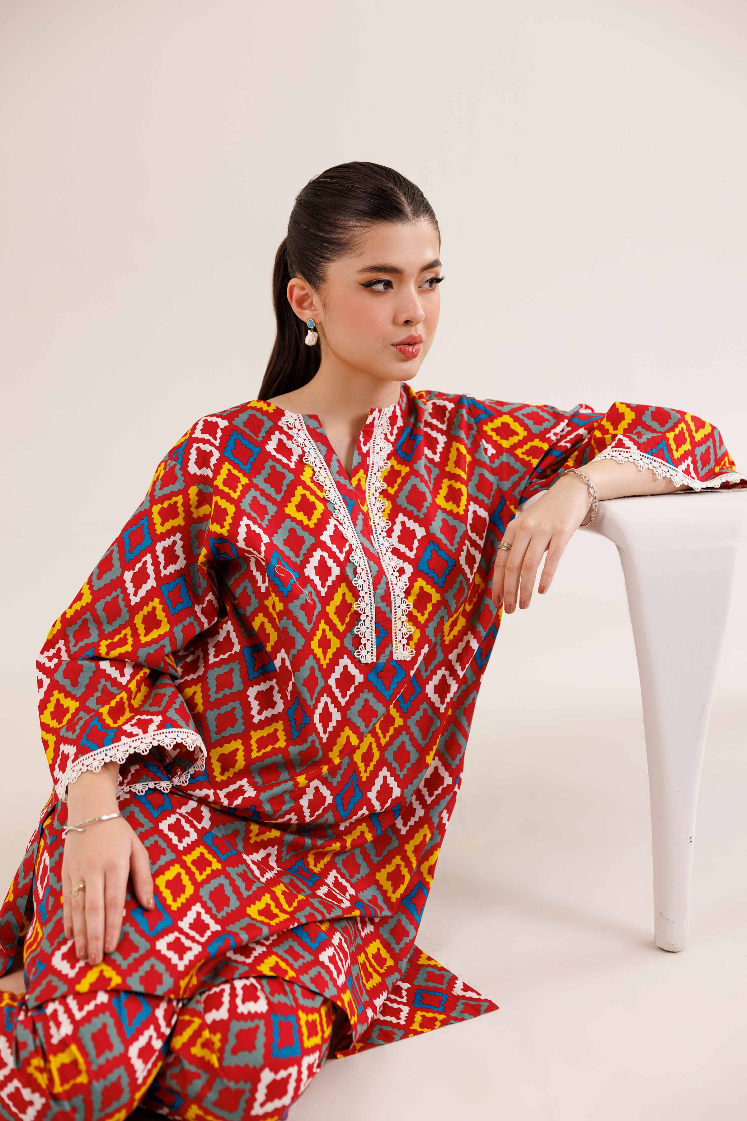 2 Piece - Printed Suit - PE25-369