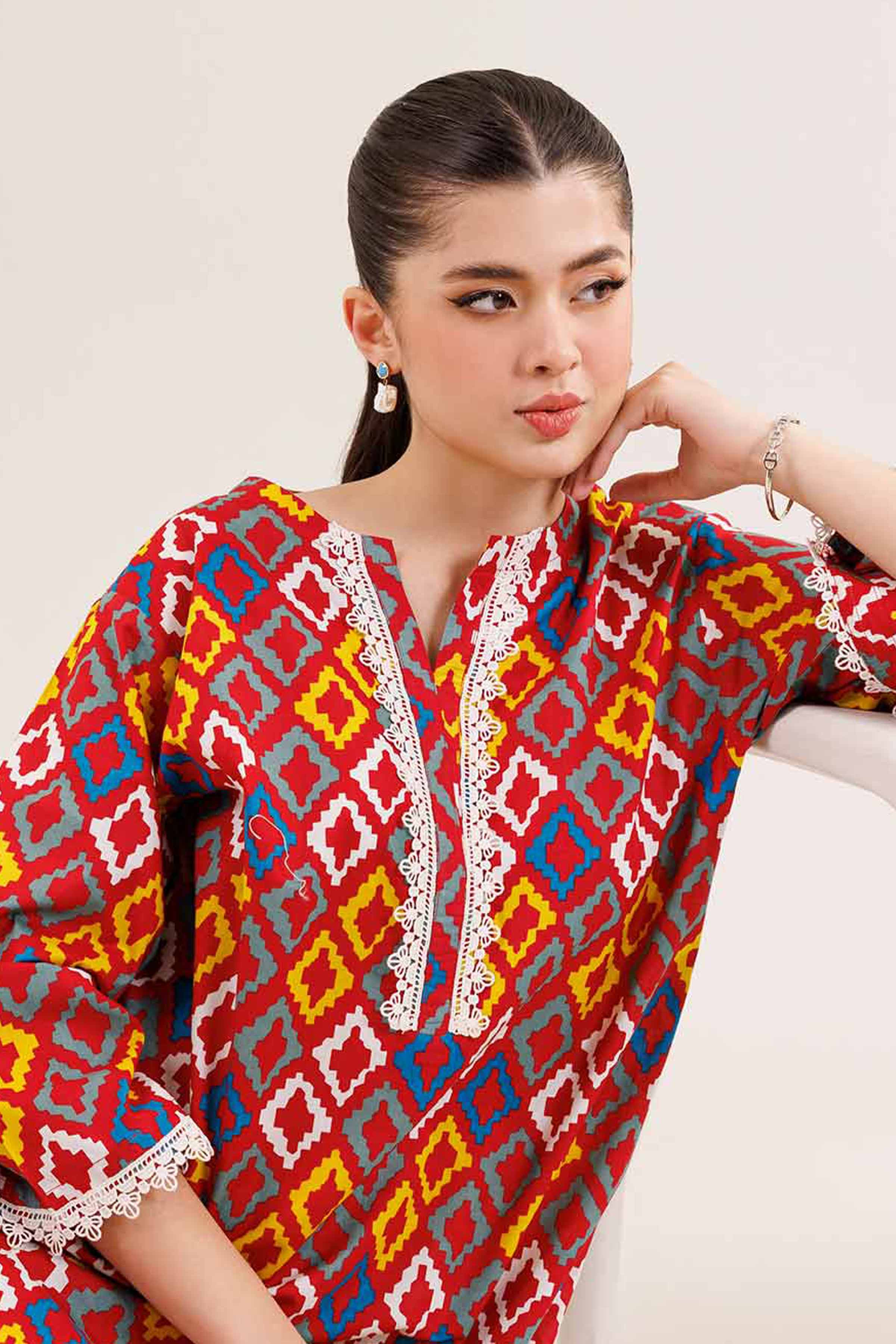 2 Piece - Printed Suit - PE25-369