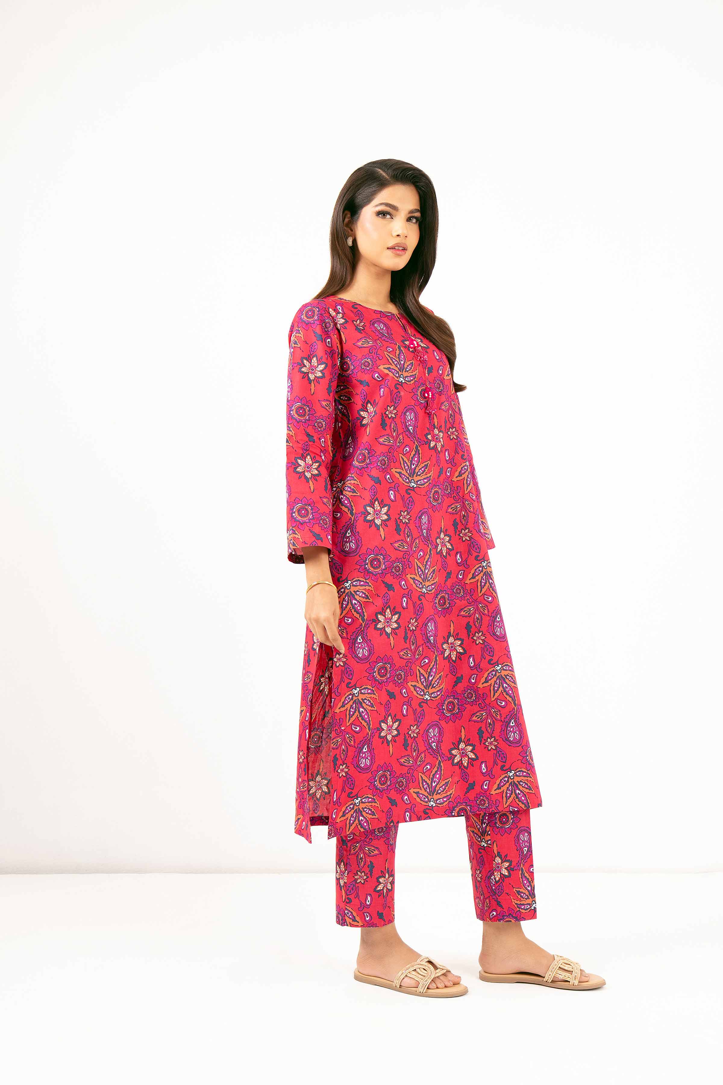 2 Piece - Printed Suit - PE25-370