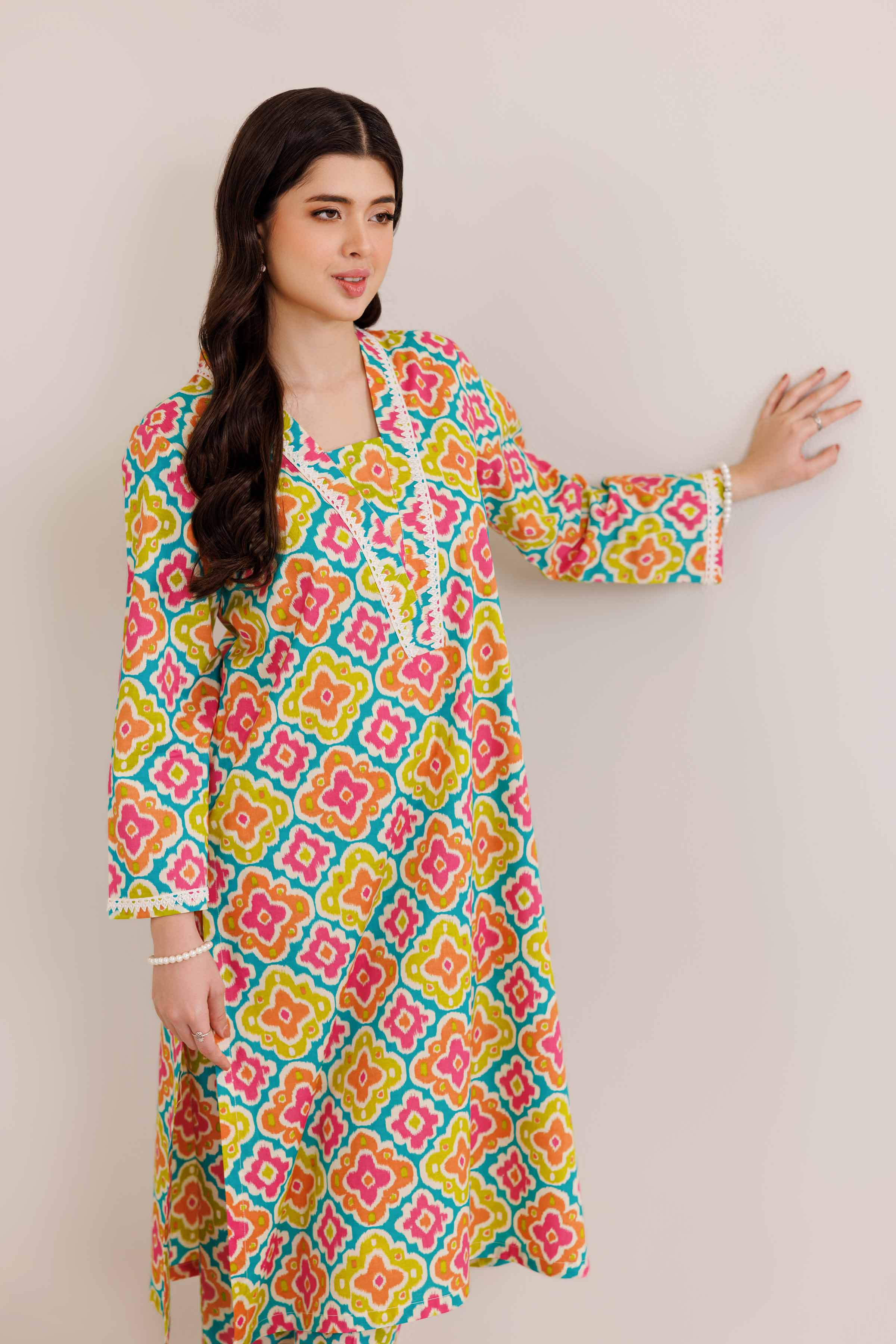 2 Piece - Printed Suit - PE25-373