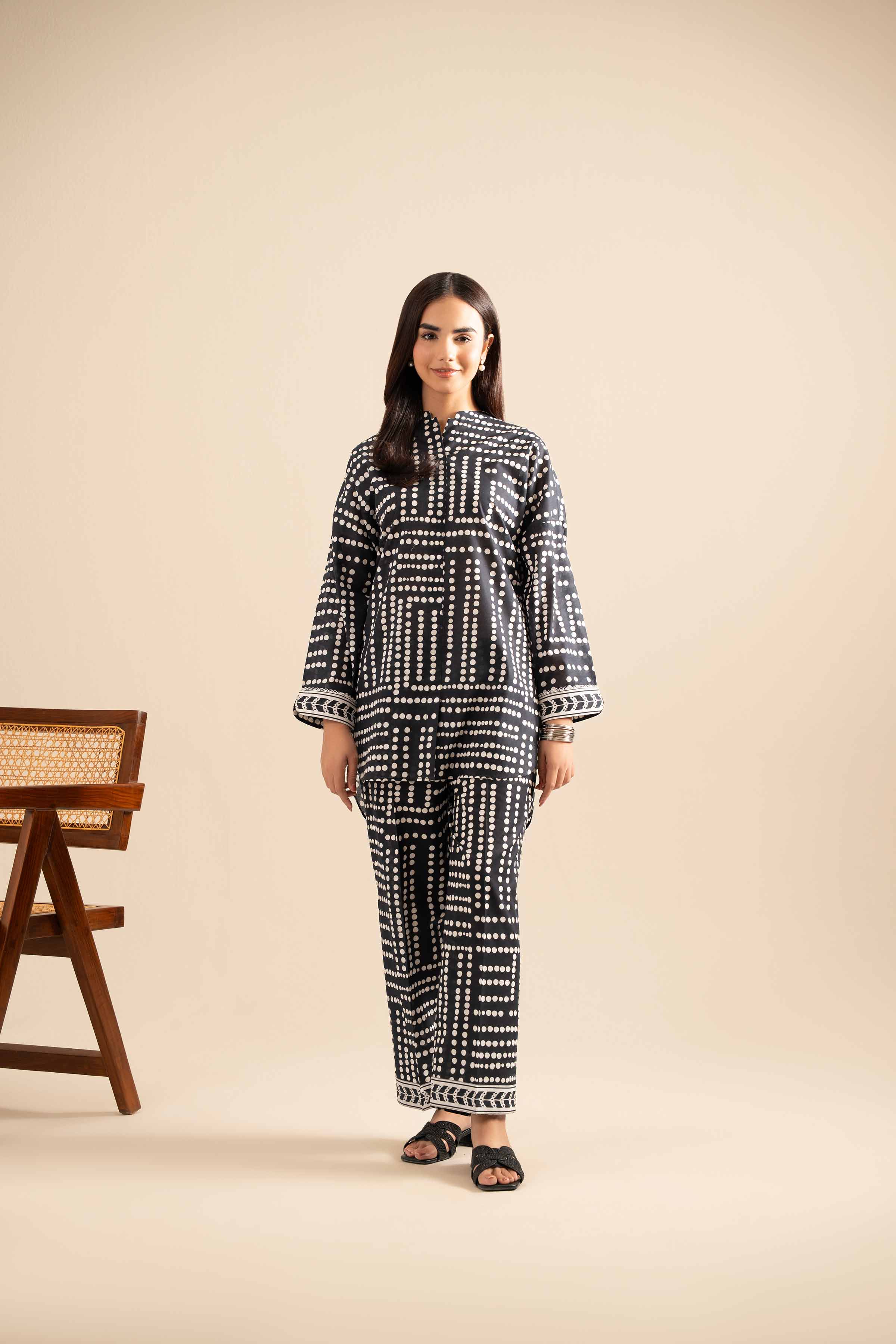 2 Piece - Printed Suit - PE25-380