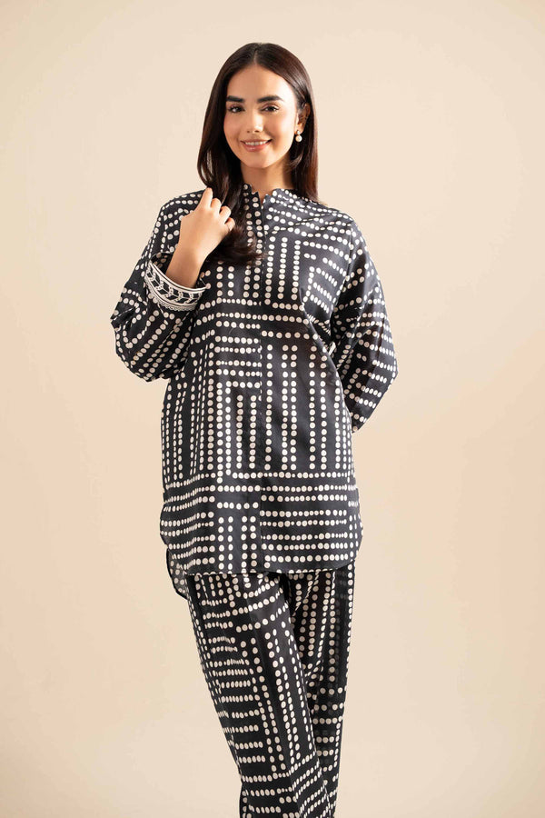 2 Piece - Printed Suit - PE25-380