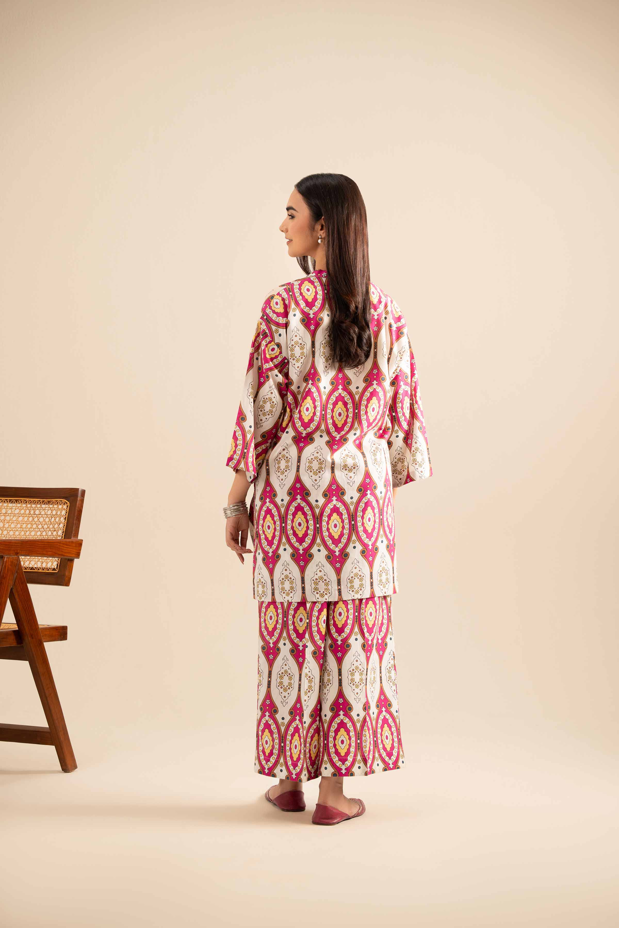 2 Piece - Printed Suit - PE25-382