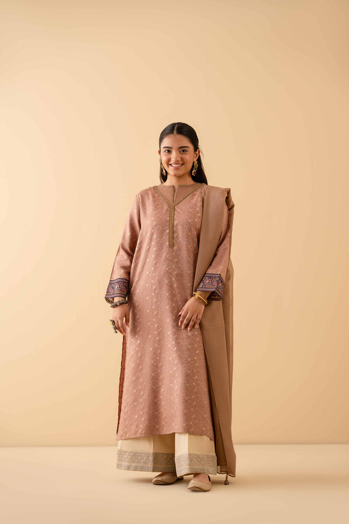 2 Piece - Embroidered Suit - PE25-384 for Women - Pret Collection | Nishat | Shop Online