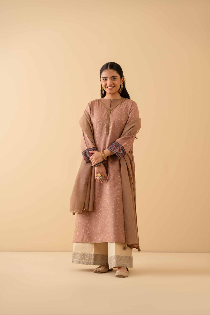 2 Piece - Embroidered Suit - PE25-384 for Women - Pret Collection | Nishat | Shop Online