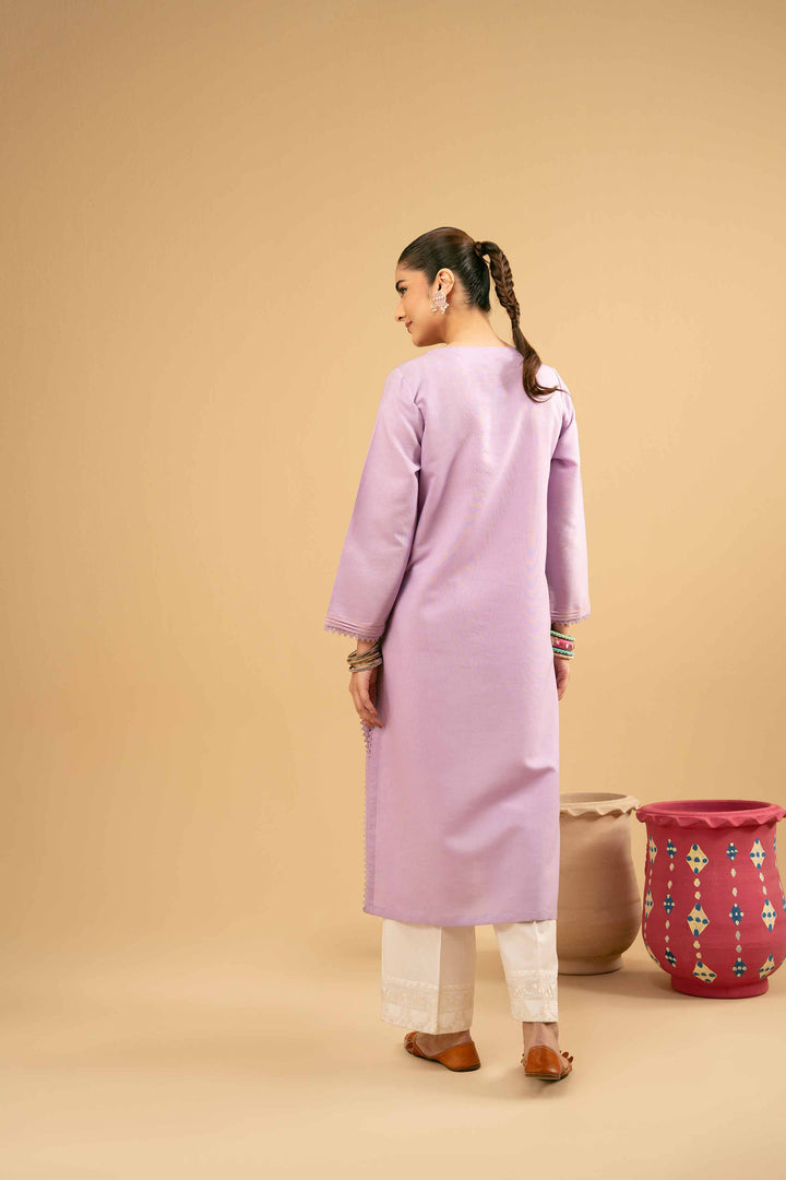 Embroidered Shirt - PE25-385 for Women - Pret Collection | Nishat | Shop Online