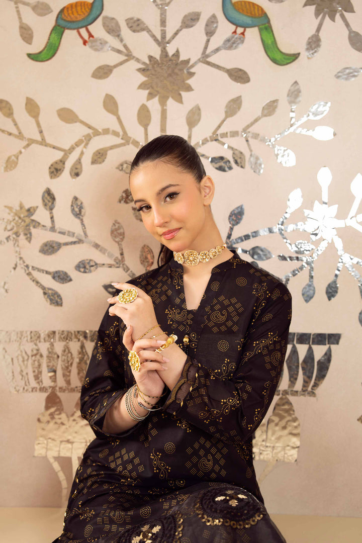 Printed Embroidered Shirt - PE25-386 for Women - Pret Collection | Nishat | Shop Online