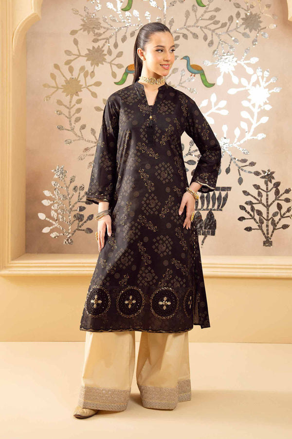 Printed Embroidered Shirt - PE25-386 for Women - Pret Collection | Nishat | Shop Online