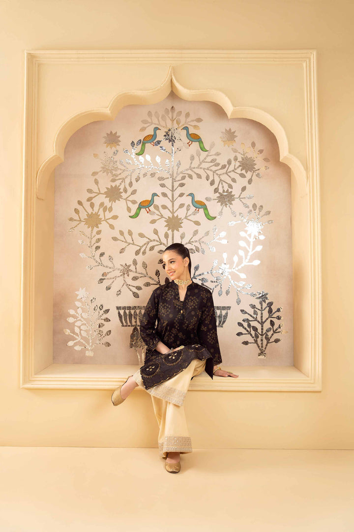 Printed Embroidered Shirt - PE25-386 for Women - Pret Collection | Nishat | Shop Online