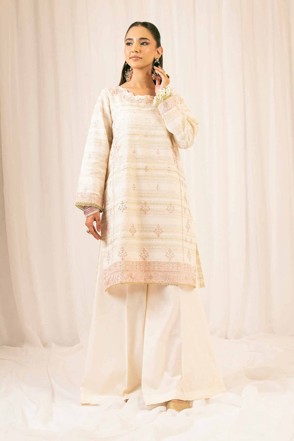 2 Piece - Embroidered Suit - PFE25-39