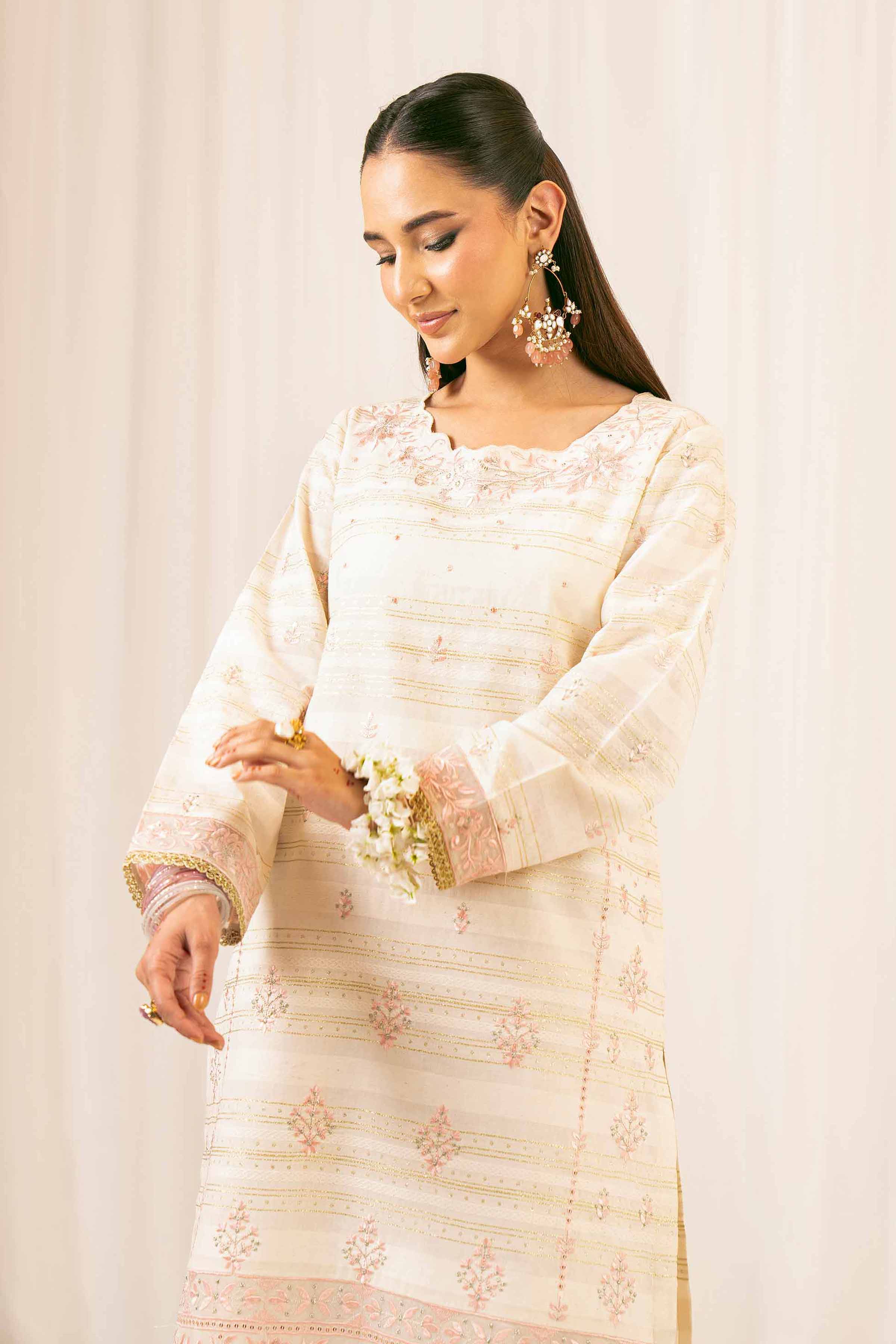 2 Piece - Embroidered Suit - PFE25-39