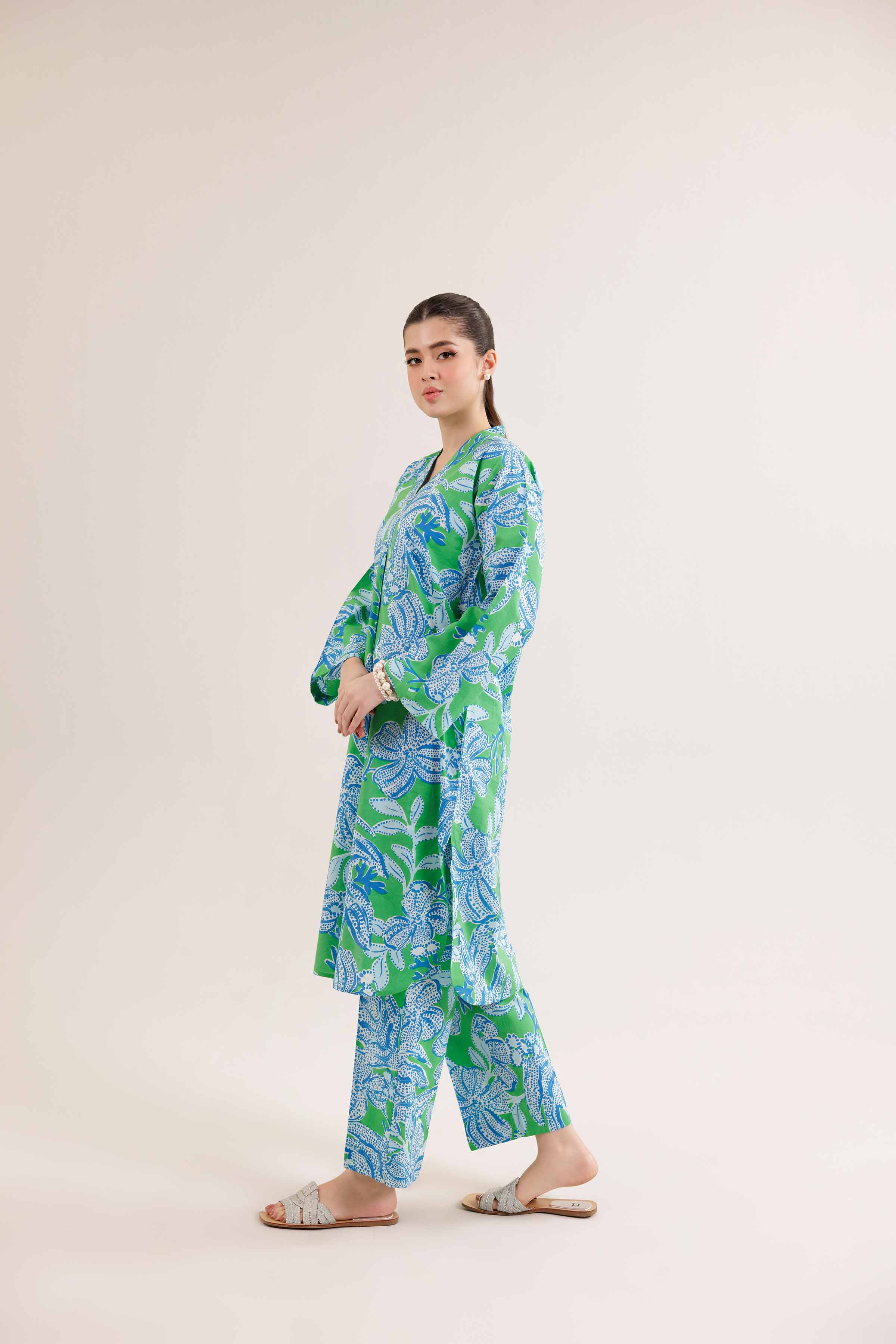 2 Piece - Printed Suit - PE25-396