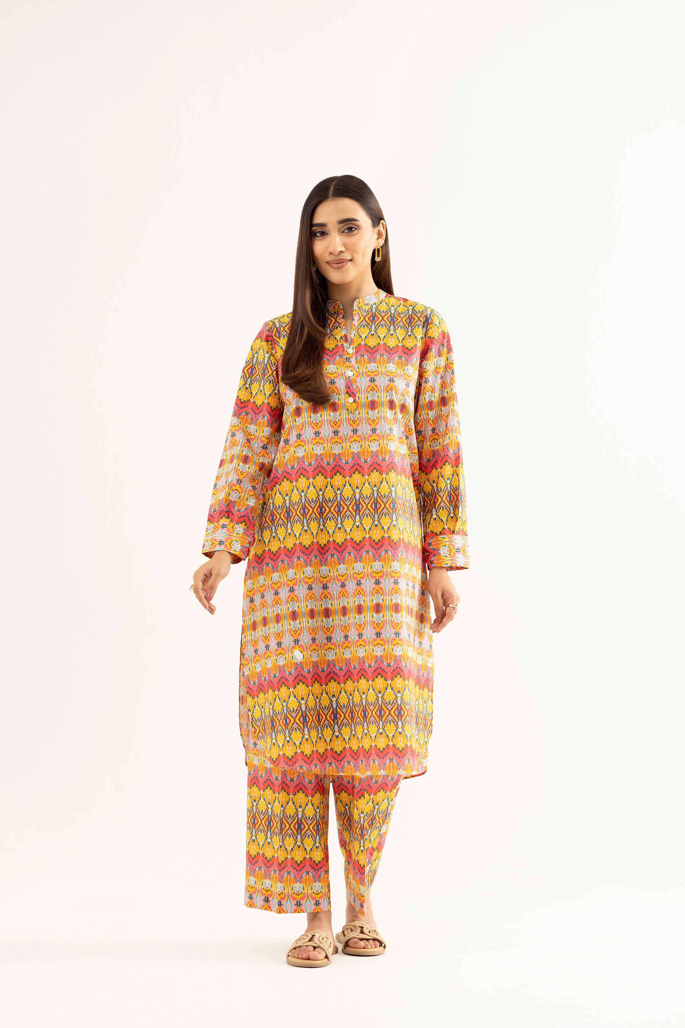 2 Piece - Printed Suit - PE25-398