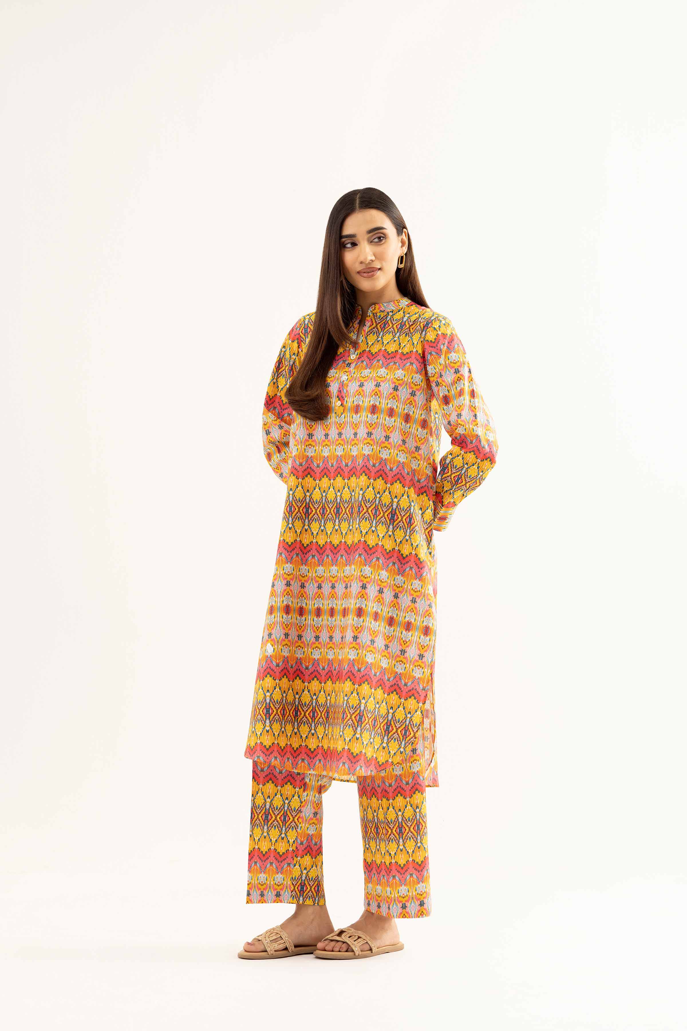 2 Piece - Printed Suit - PE25-398