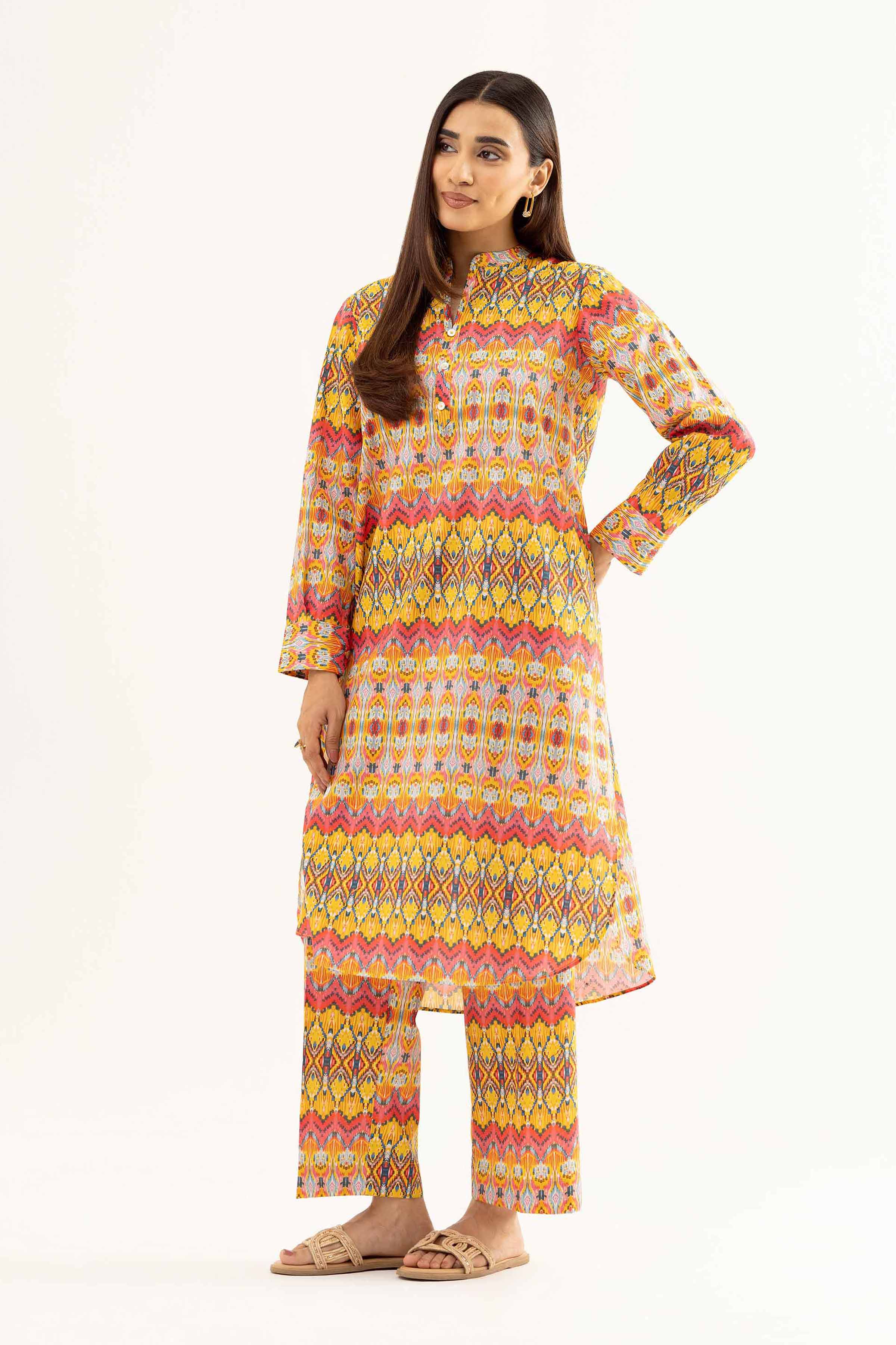 2 Piece - Printed Suit - PE25-398
