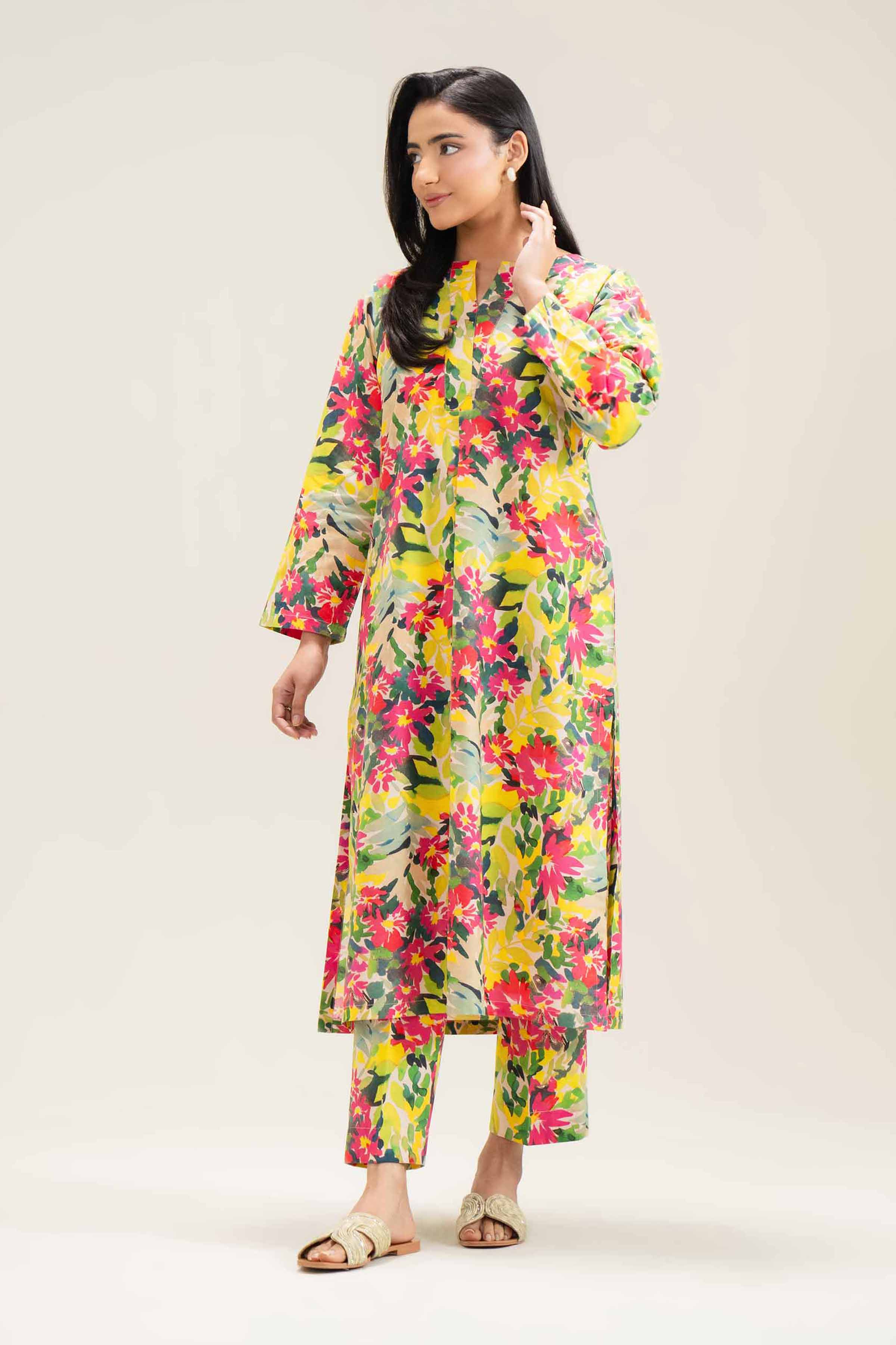 2 Piece - Printed Suit - PE25-400