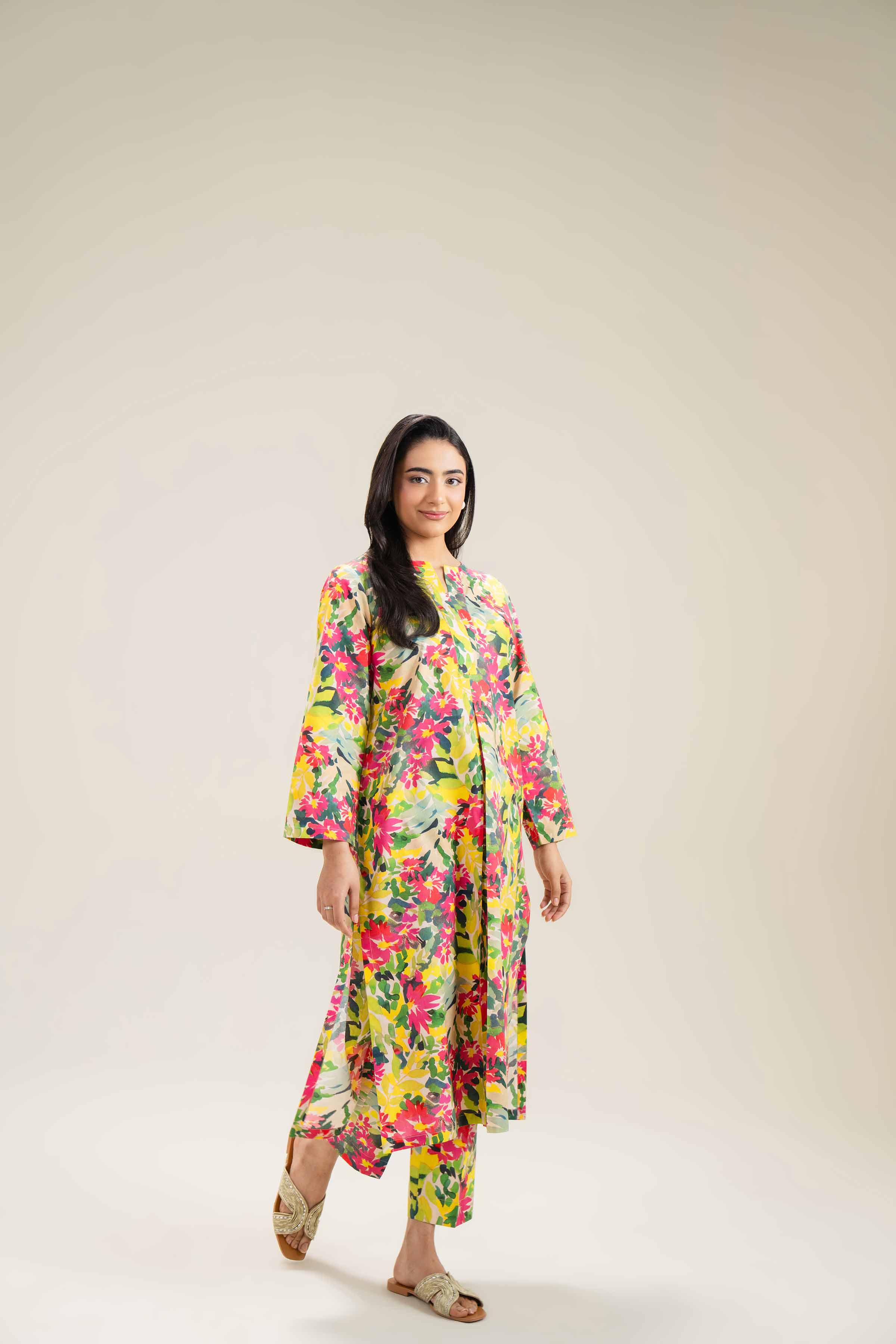 2 Piece - Printed Suit - PE25-400