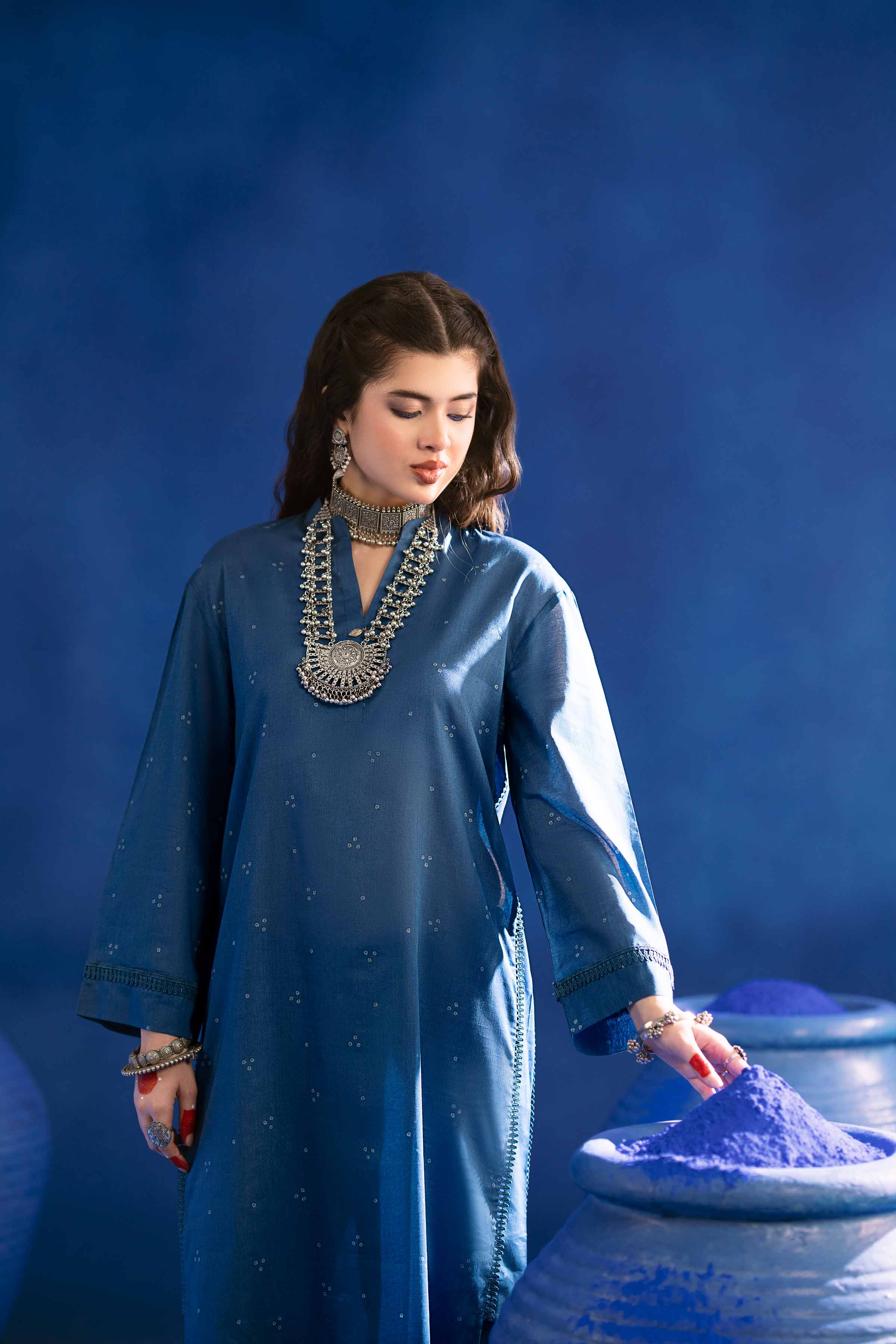 2 Piece - Printed Suit - PE25-402