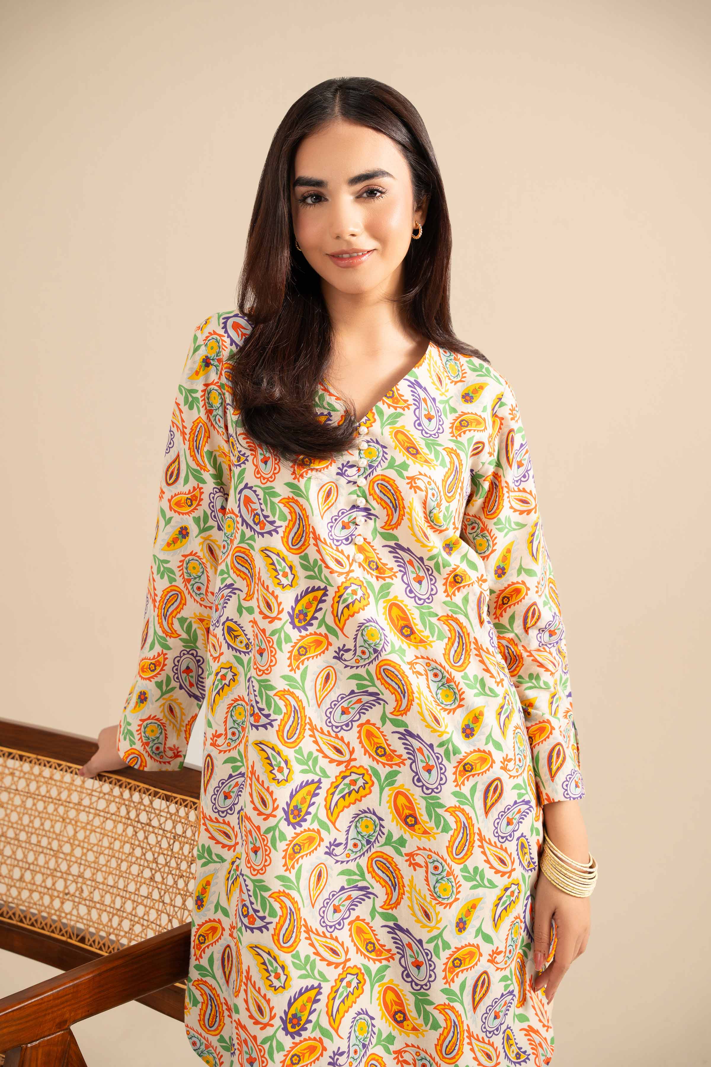 2 Piece - Printed Suit - PE25-403