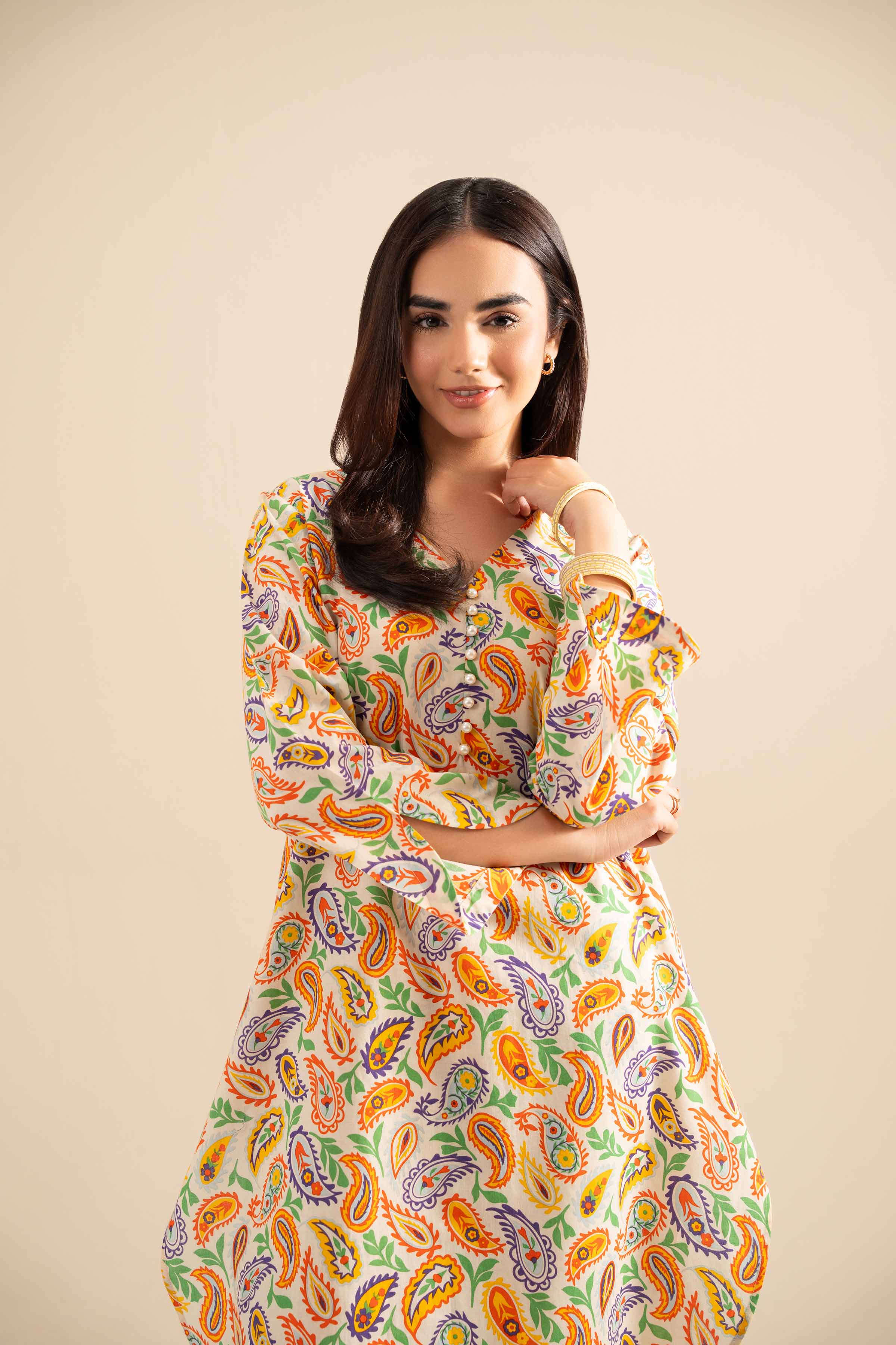 2 Piece - Printed Suit - PE25-403