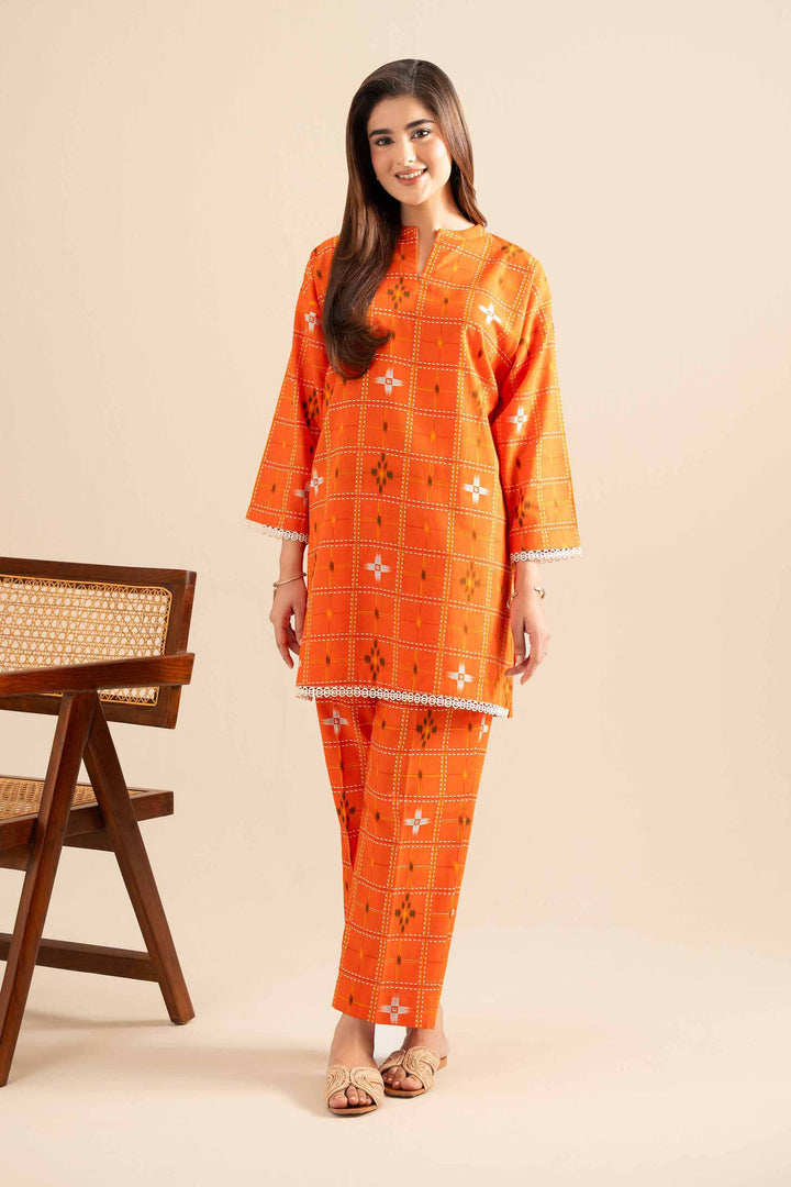2 Piece - Printed Suit - PE25-404 for Women - Pret Collection | Nishat | Shop Online