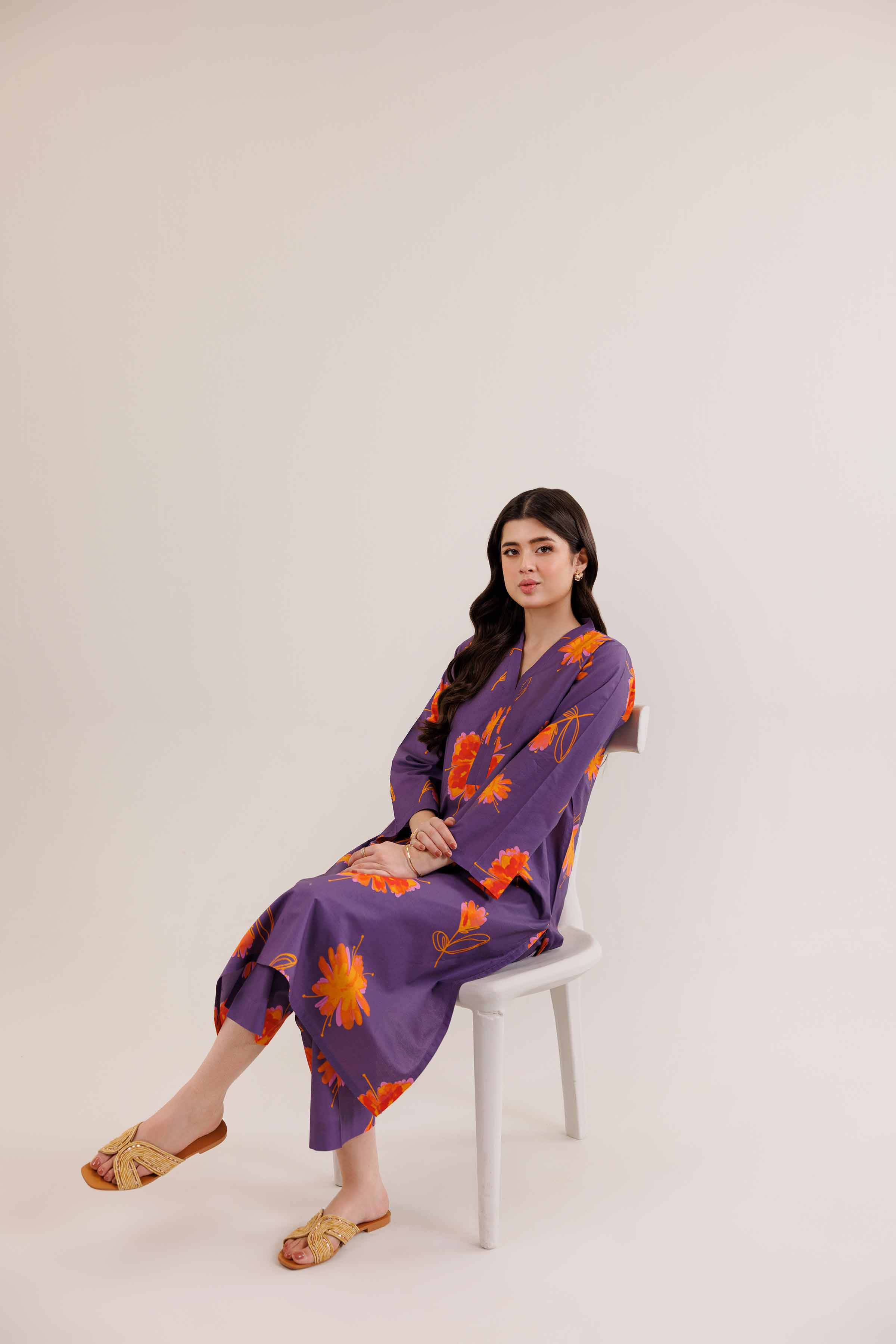 2 Piece - Printed Suit - PE25-408