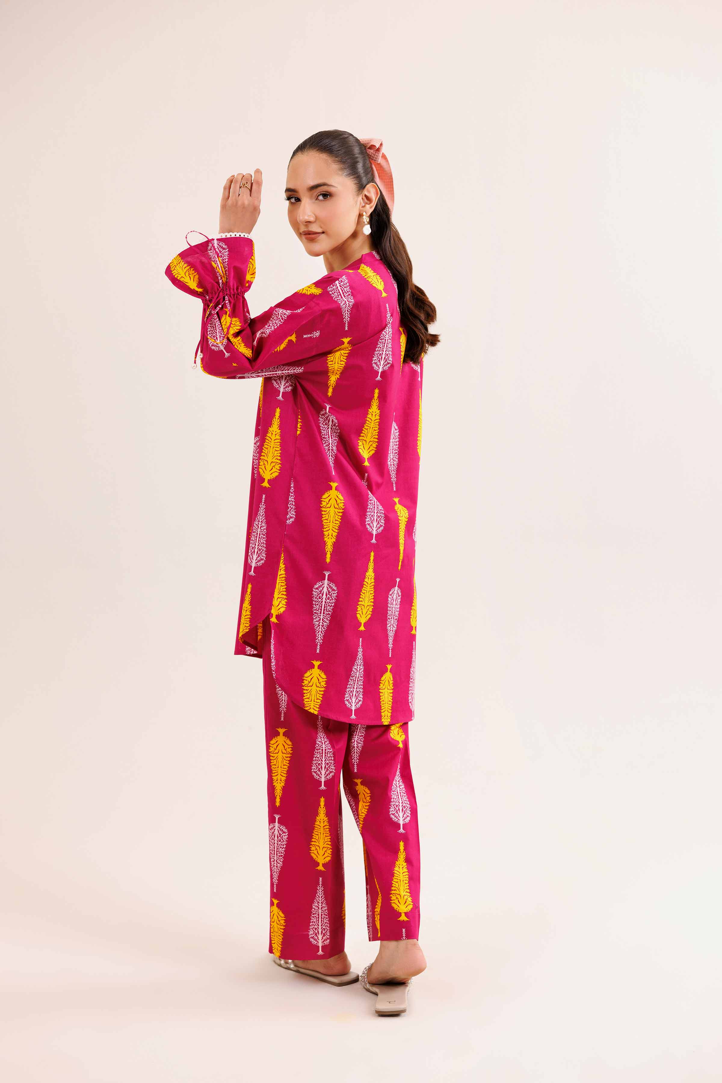 2 Piece - Printed Suit - PE25-410