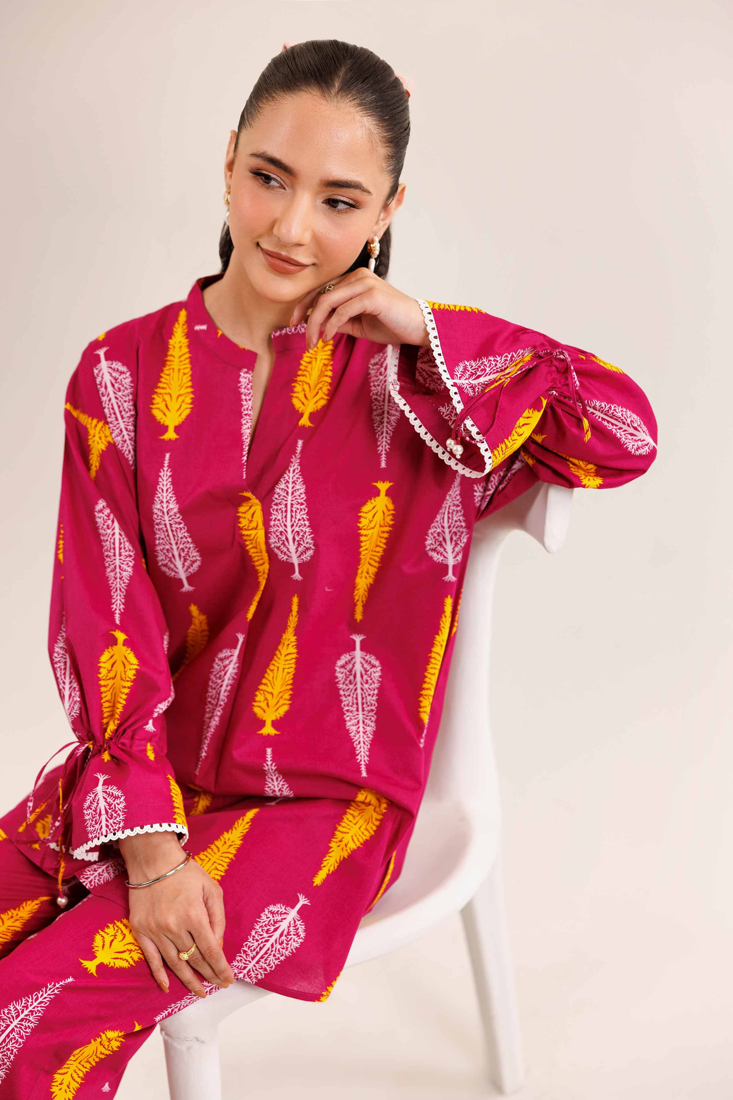2 Piece - Printed Suit - PE25-410
