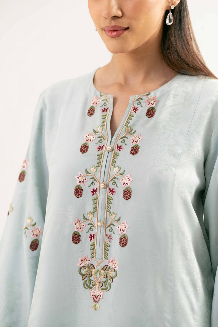 3 Piece - Embroidered Suit - PE25-414 for Women - Pret Collection | Nishat | Shop Online