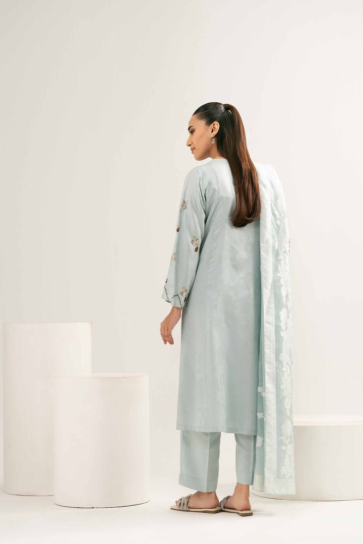 3 Piece - Embroidered Suit - PE25-414 for Women - Pret Collection | Nishat | Shop Online
