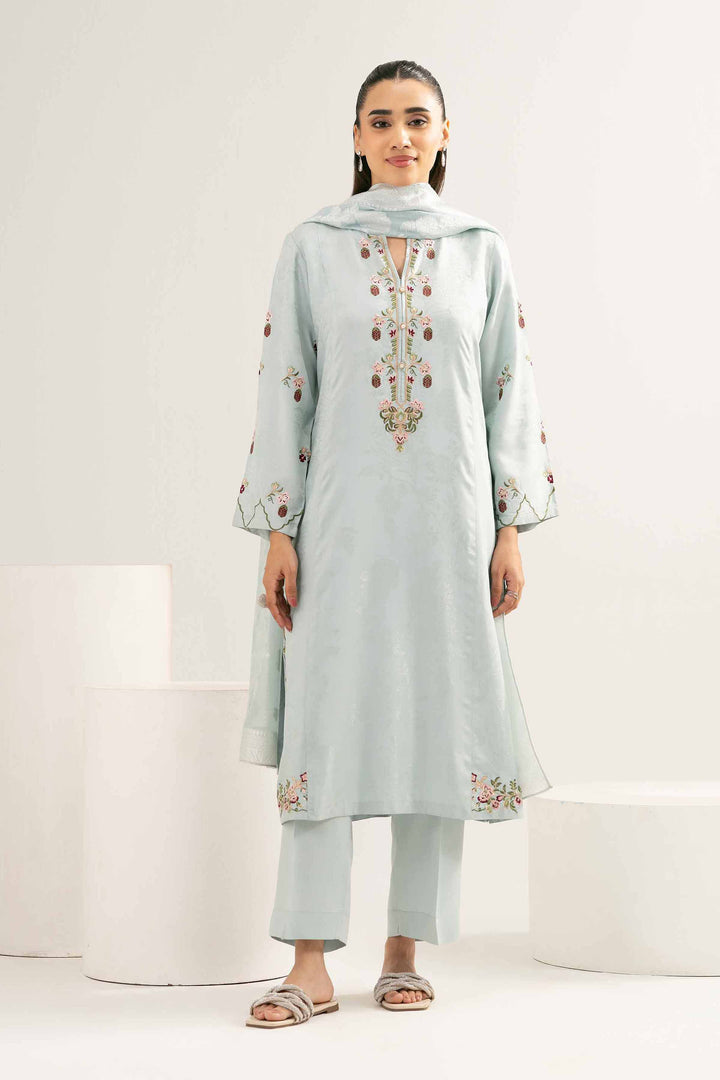3 Piece - Embroidered Suit - PE25-414 for Women - Pret Collection | Nishat | Shop Online
