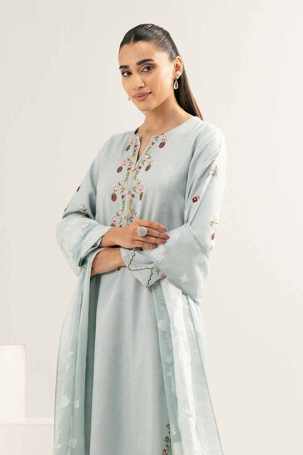 3 Piece - Embroidered Suit - PE25-414 for Women - Pret Collection | Nishat | Shop Online
