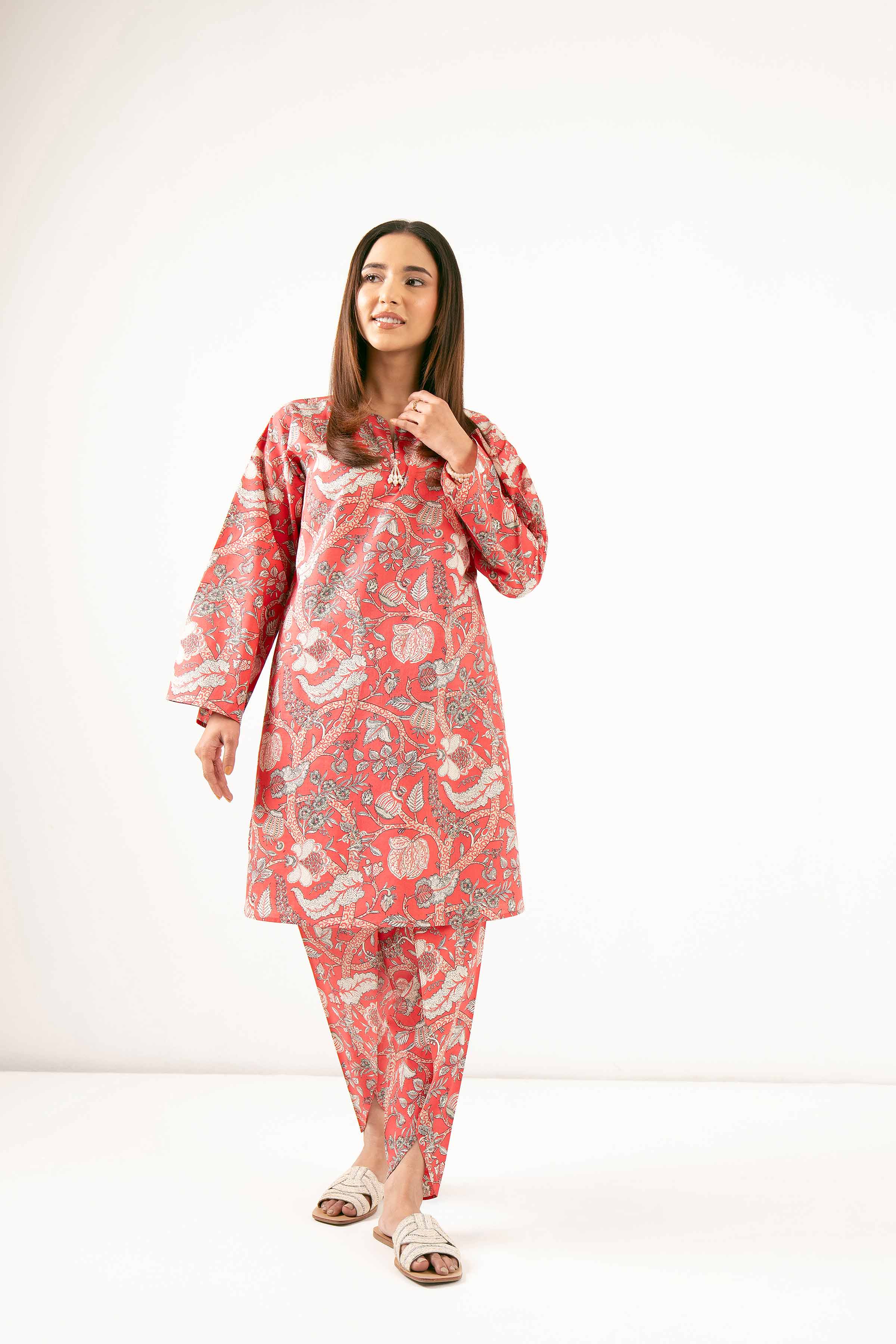 2 Piece - Printed Suit - PE25-415