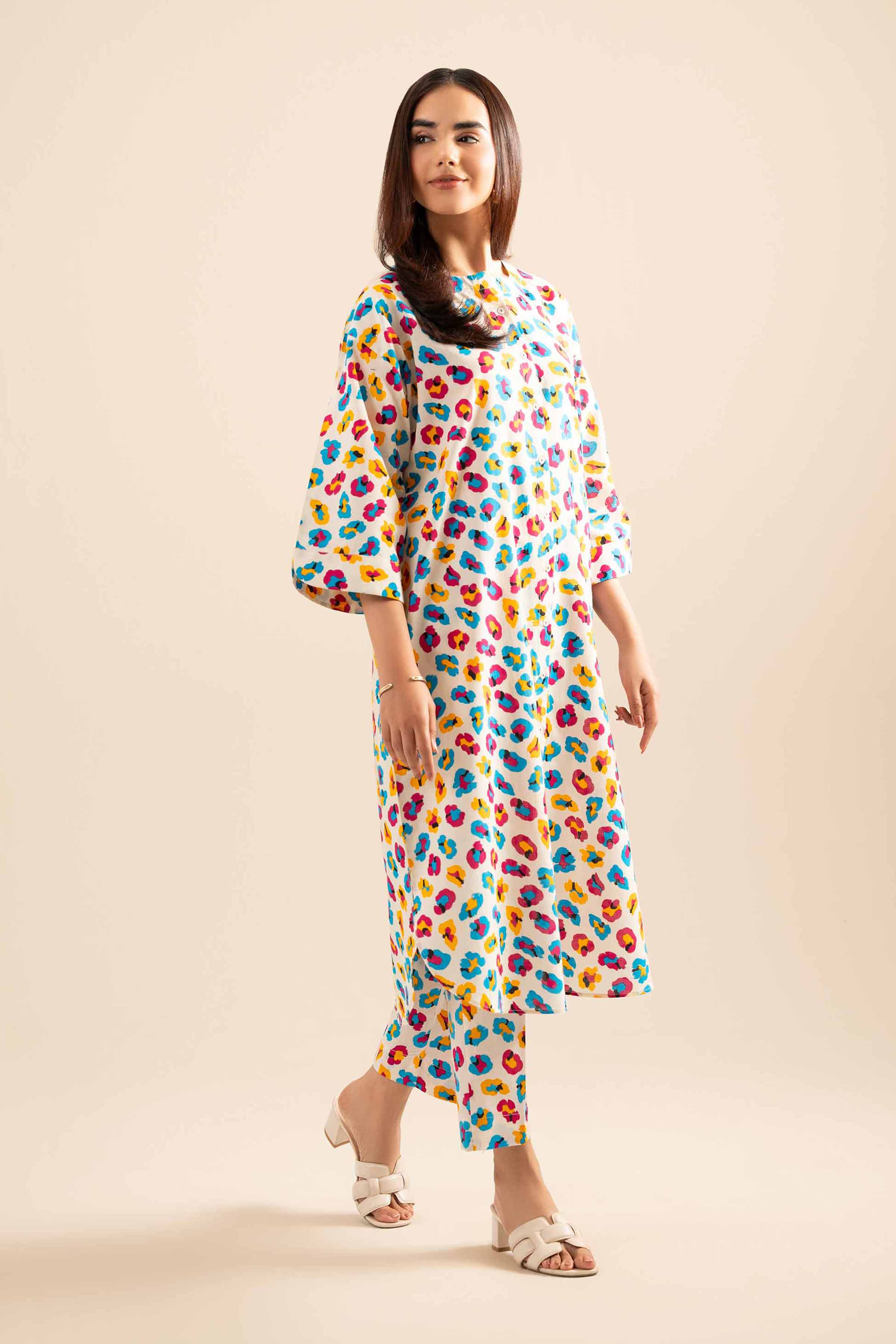 2 Piece - Printed Suit - PE25-423