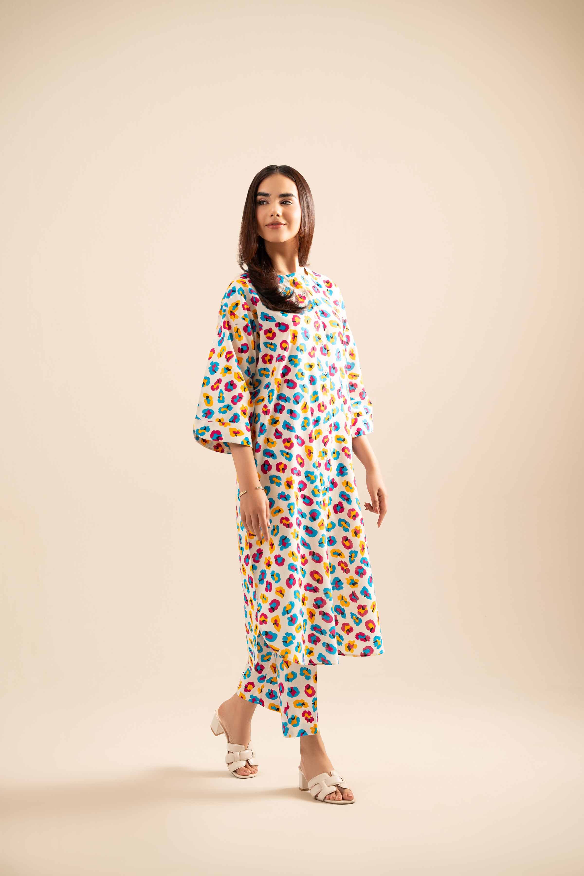 2 Piece - Printed Suit - PE25-423