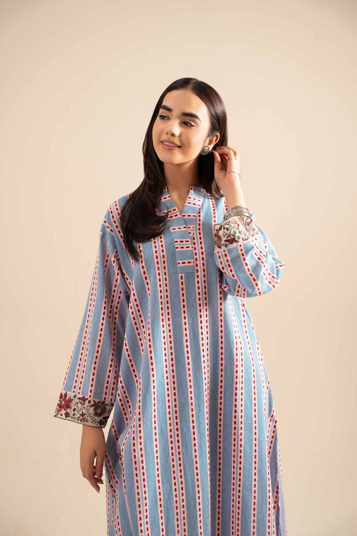 2 Piece - Printed Embroidered Suit - PE25-426 for Women - Pret Collection | Nishat | Shop Online