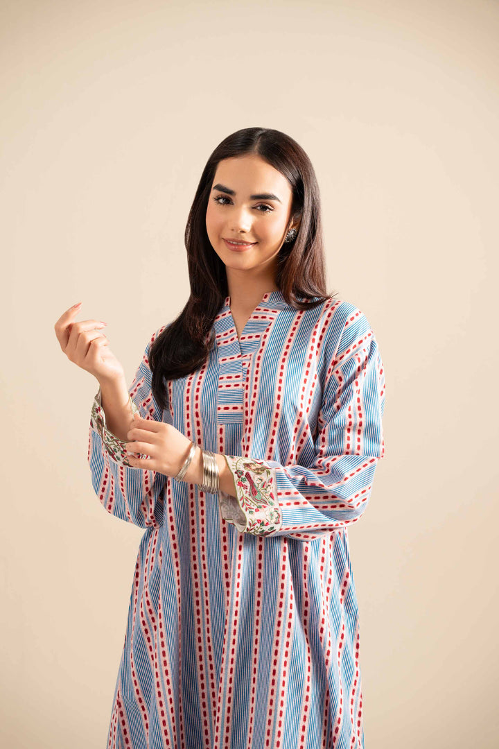 2 Piece - Printed Embroidered Suit - PE25-426 for Women - Pret Collection | Nishat | Shop Online