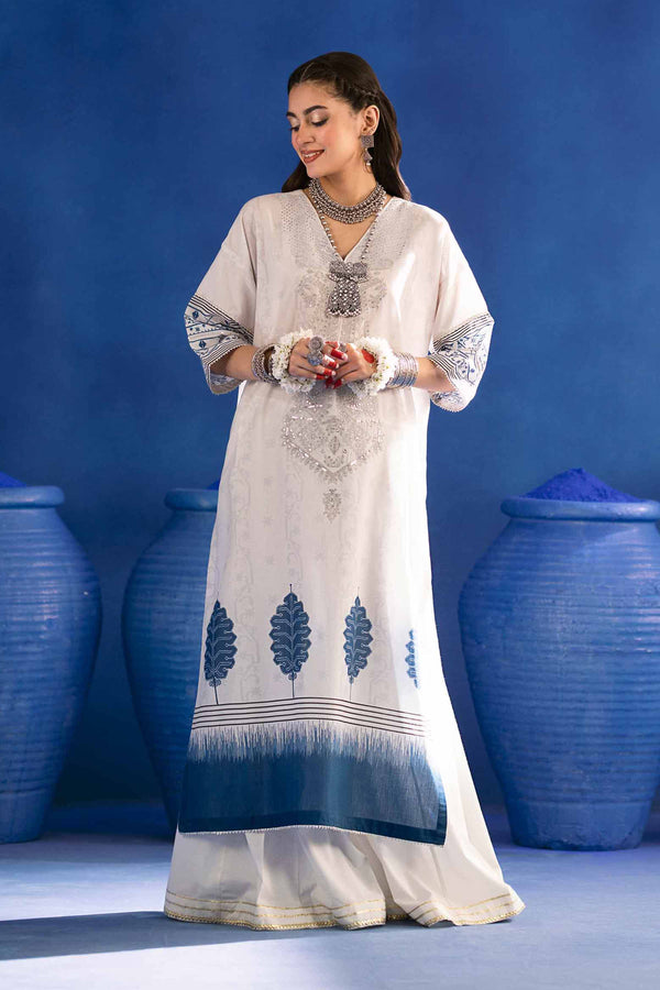 Printed Embroidered Shirt - PE25-43