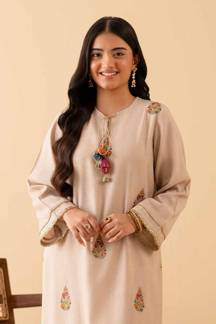 2 Piece - Embroidered Suit - PE25-436 for Women - Pret Collection | Nishat | Shop Online