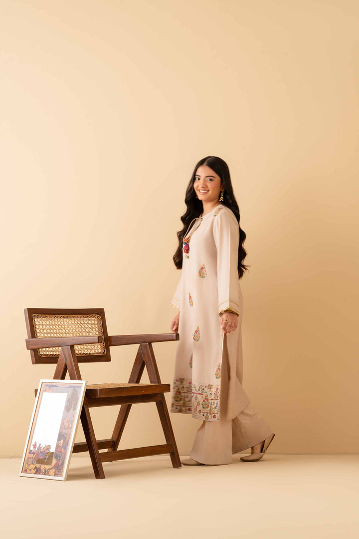 2 Piece - Embroidered Suit - PE25-436 for Women - Pret Collection | Nishat | Shop Online