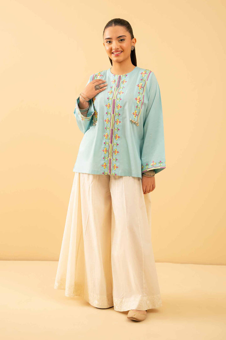 Embroidered Tunic - PE25-441 for Women - Pret Collection | Nishat | Shop Online