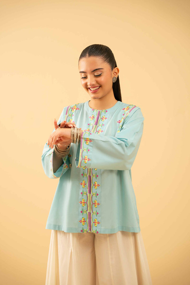 Embroidered Tunic - PE25-441 for Women - Pret Collection | Nishat | Shop Online