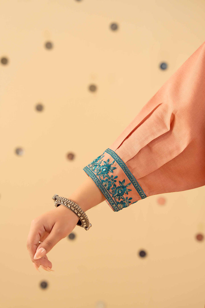 Embroidered Shirt - PE25-454 for Women - Pret Collection | Nishat | Shop Online