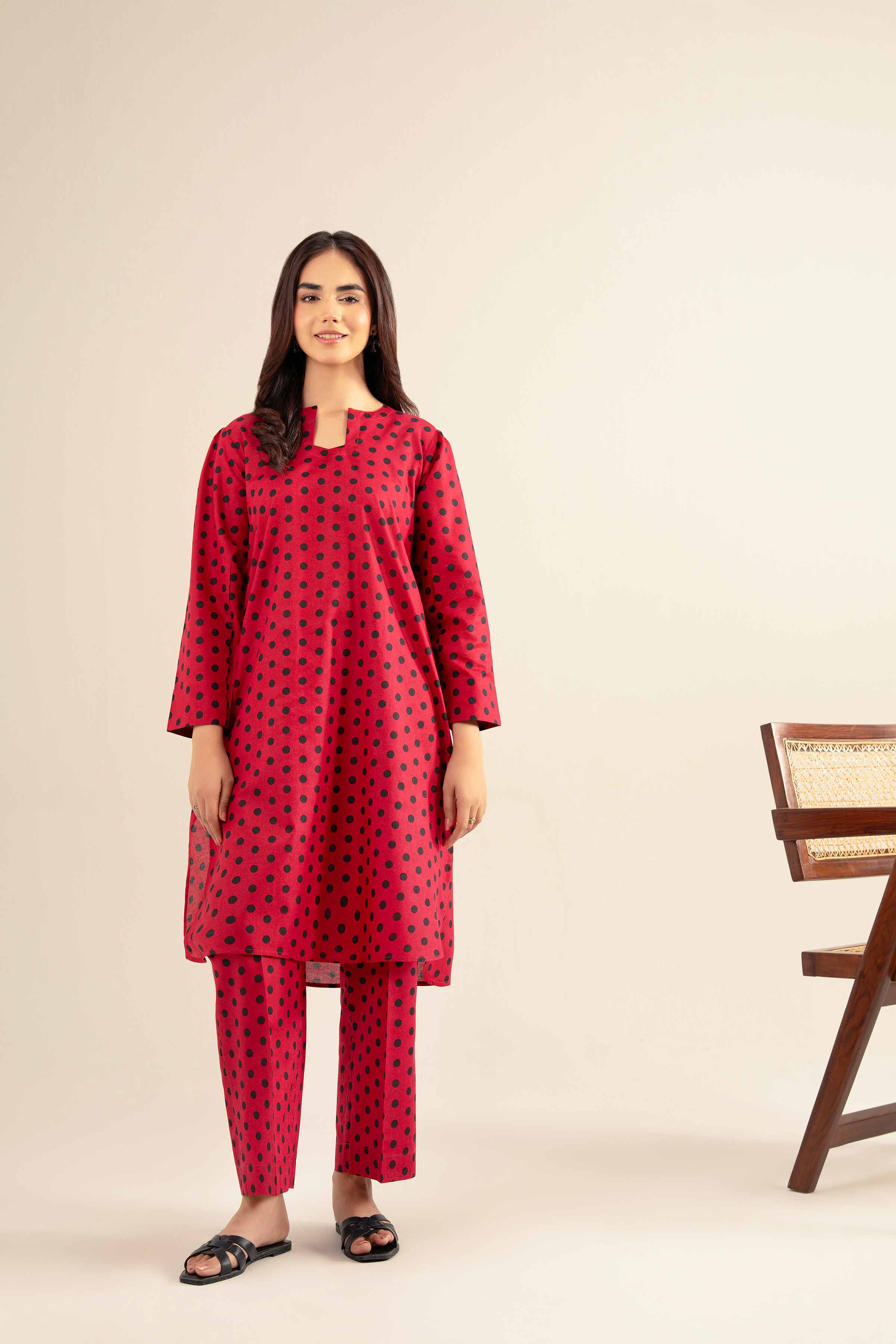 2 Piece - Printed Suit - PE25-461