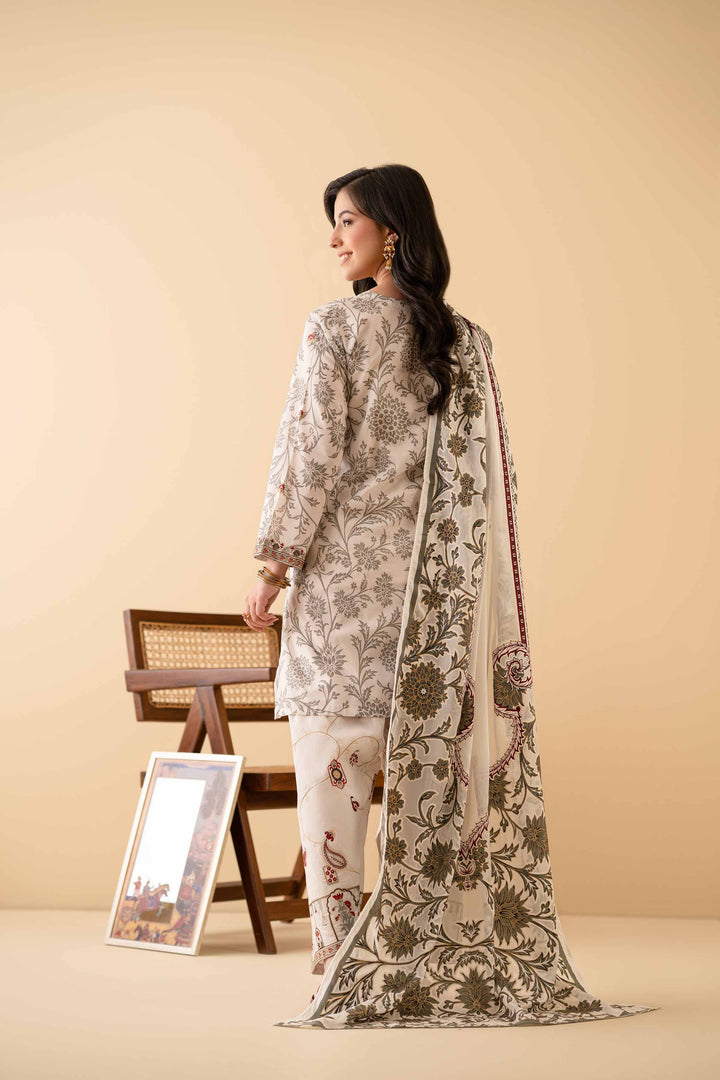 3 Piece - Printed Embroidered Suit - PE25-467 for Women - Pret Collection | Nishat | Shop Online