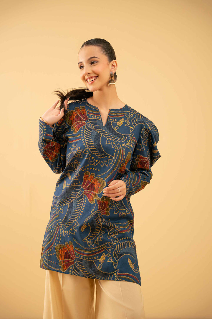 Printed Tunic - PE25-477 for Women - Pret Collection | Nishat | Shop Online